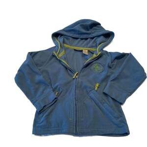 REI Co-op Toddler Boys Blue Full-Zip Fleece Hoodie Jacket